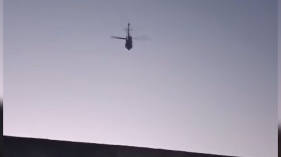Se registra operativo de las Fuerzas Armadas por tierra y aire en Eldorado, Sinaloa, este miércoles 5 de noviembre
