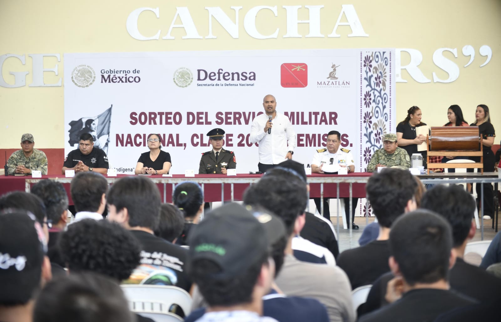 Sorteo del Servicio Nacional Militar en Mazatlán, Sinaloa