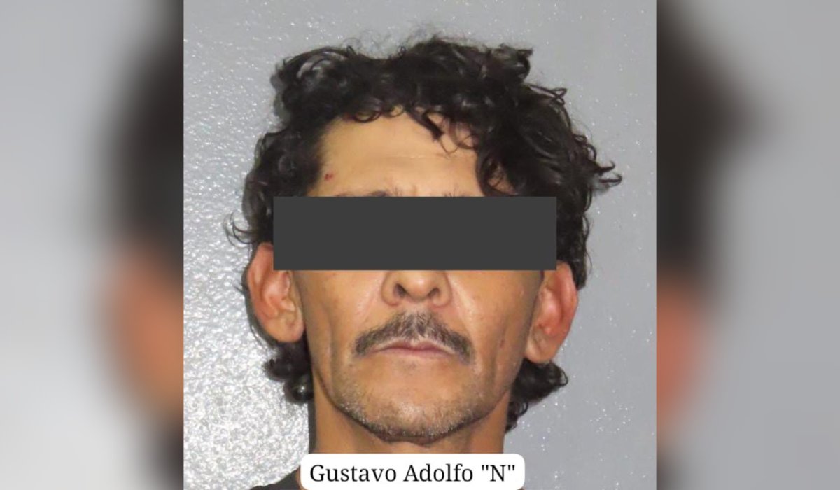 Sujeto detenido en Mazatlán, Sinaloa