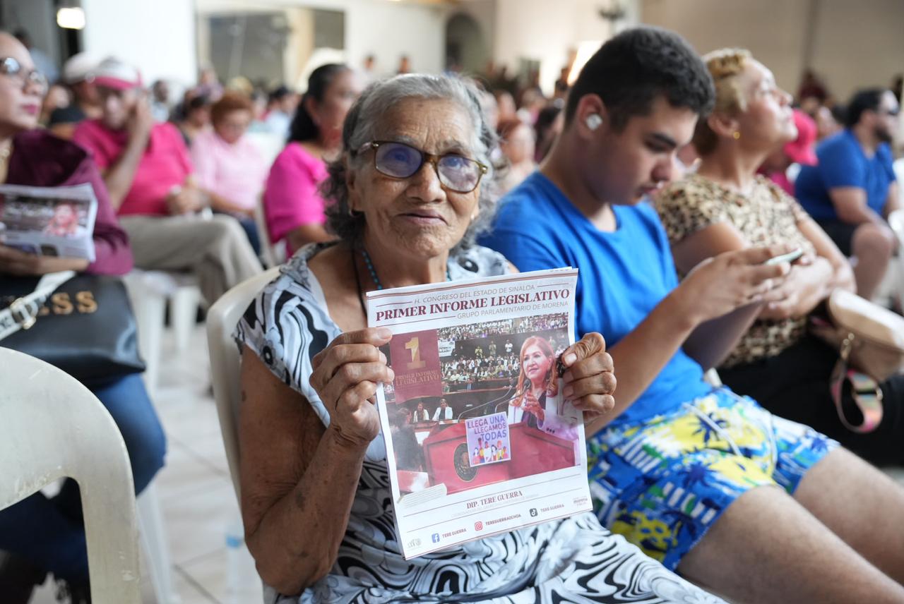 Tere Guerra sostiene encuentros ciudadanos en Rosario y Escuinapa