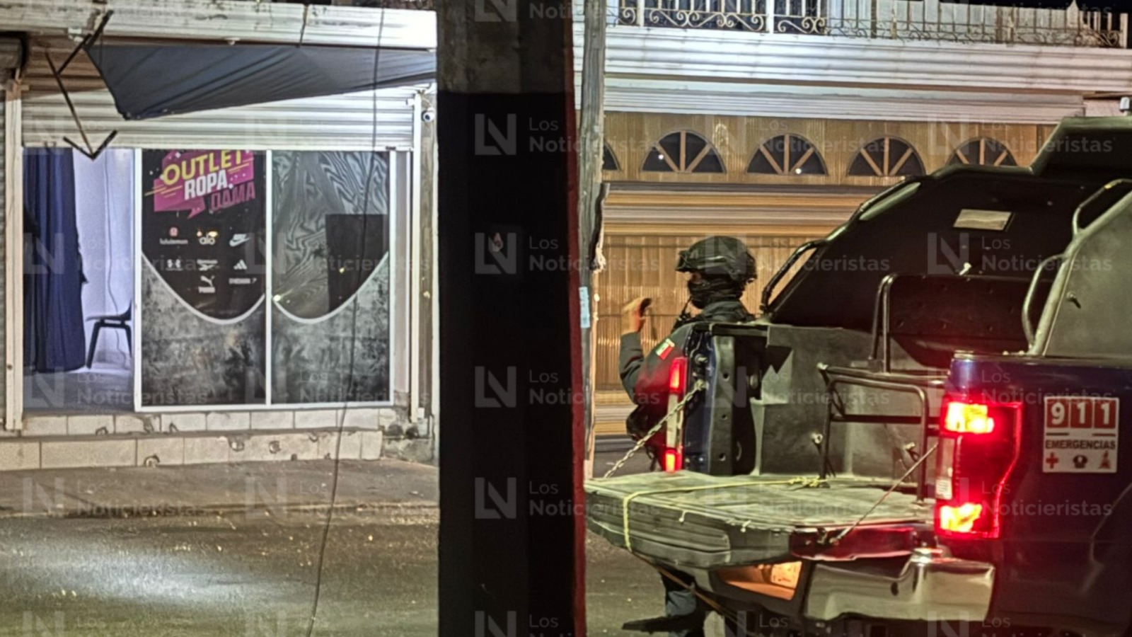 Tienda de ropa habilitada como dispensario es baleada en la Canaco, Culiacán