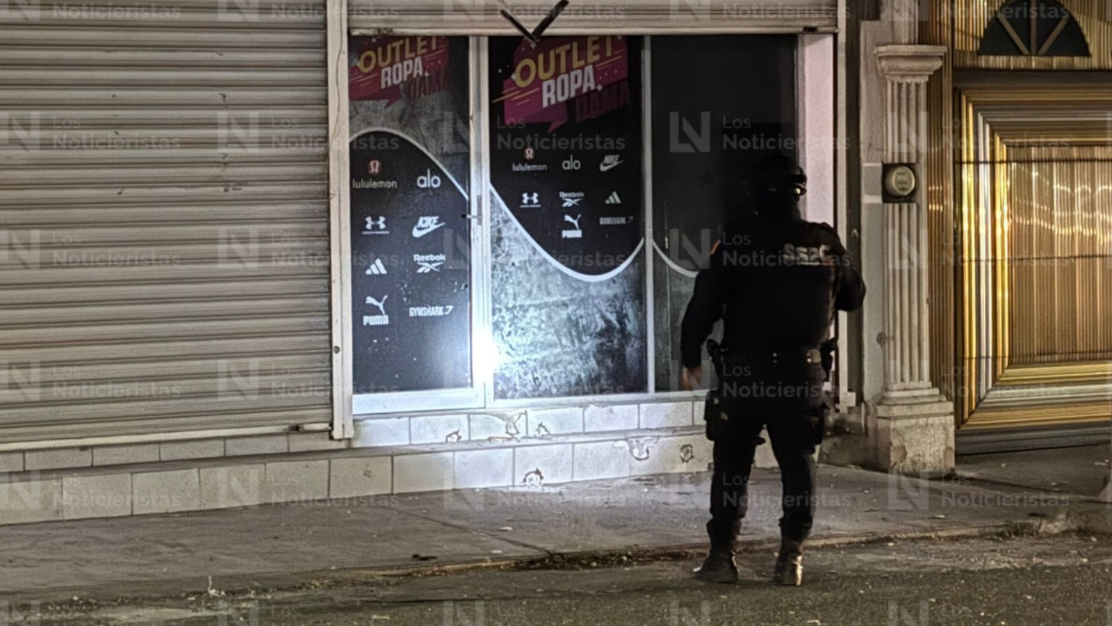 Tienda de ropa habilitada como dispensario es baleada en la Canaco, Culiacán