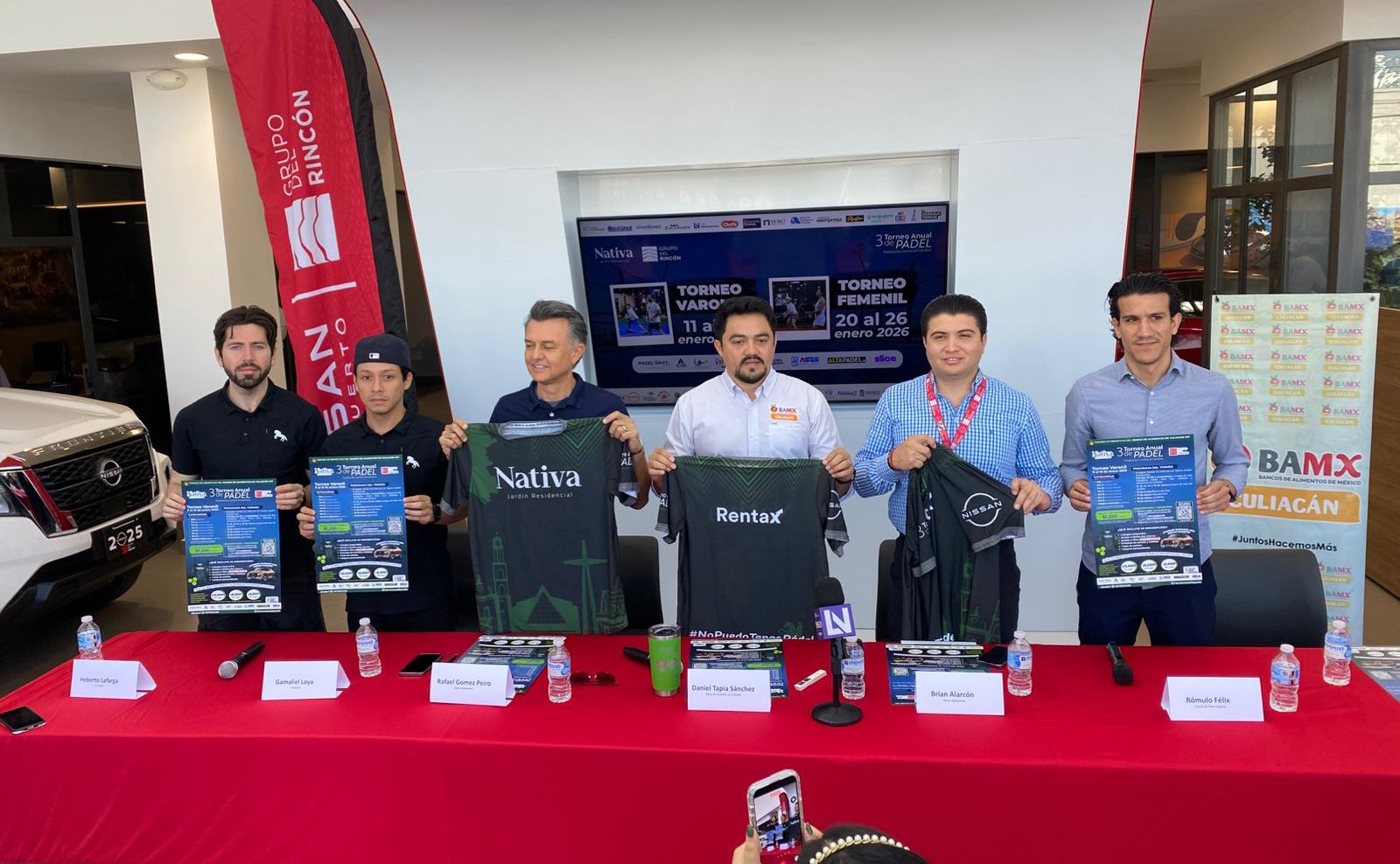 torneo de padel padelante sin hambre en culiacan sin