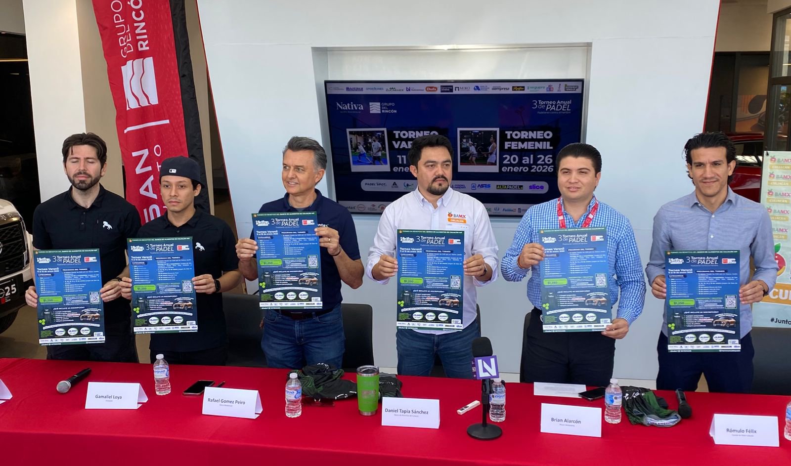 torneo de padel padelante sin hambre en culiacan