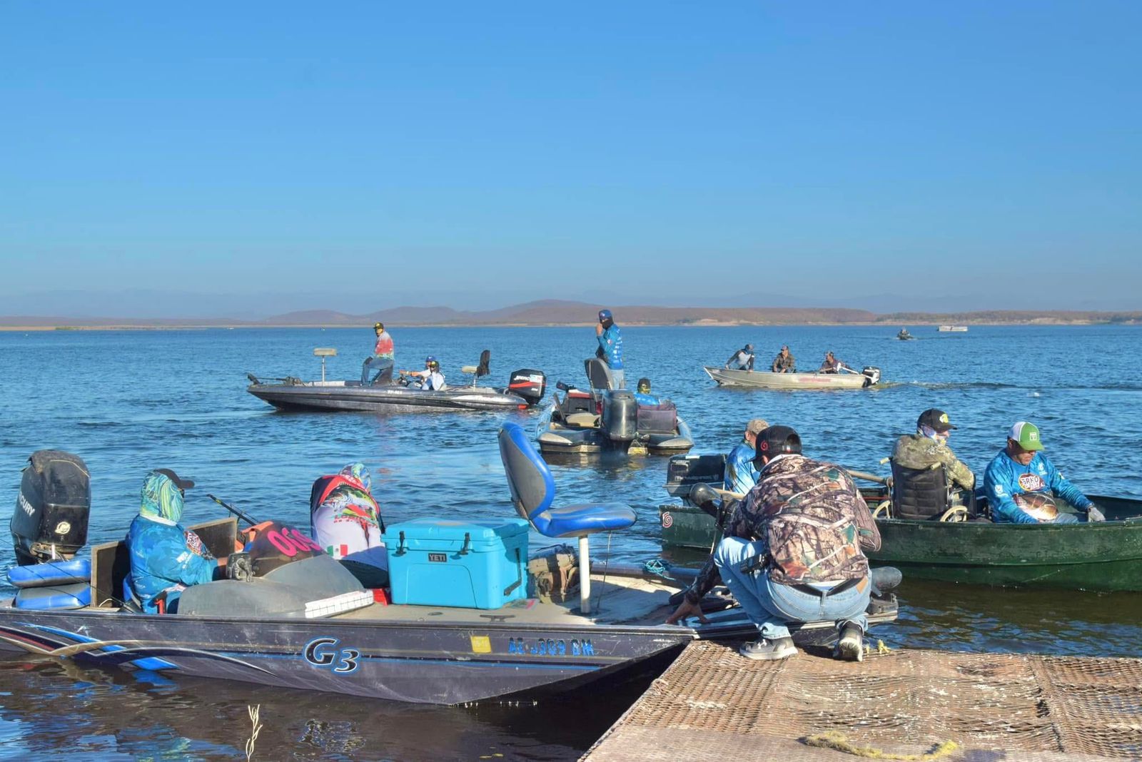 Torneo de pesca "El Sabino" 2025 en El Fuerte, Sin.