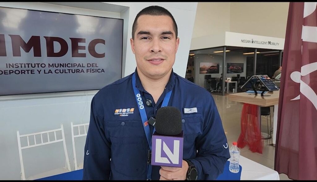 Gerente estatal de eventos El Debate, Luis Antonio López