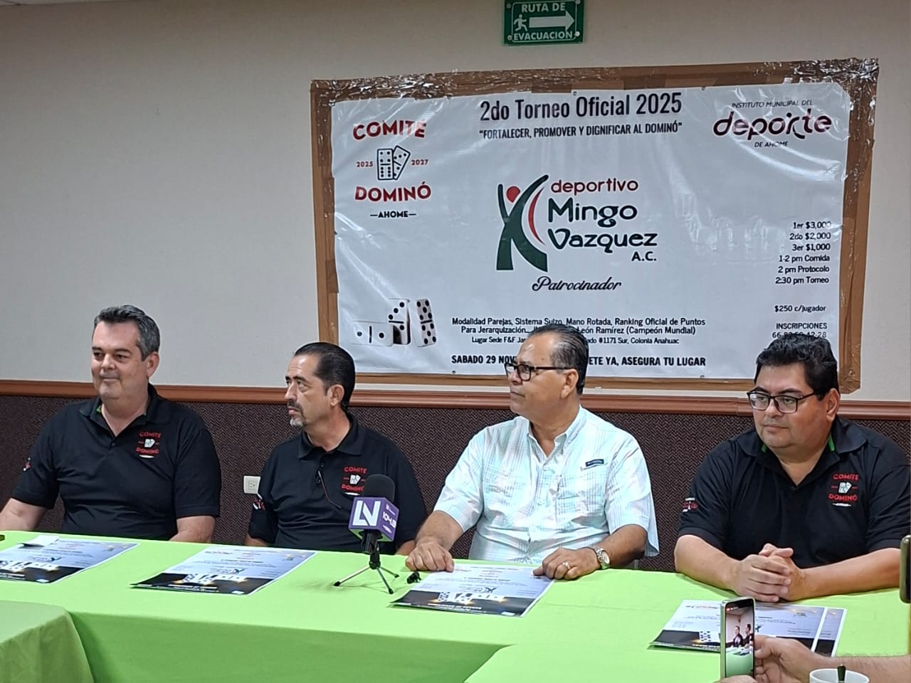 Ahome se alista para vivir su 2do Torneo Oficial de Dominó 2025