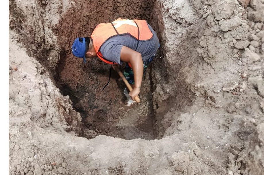 Rehabilitan 9 obras de drenaje colapsado en Juan José Ríos