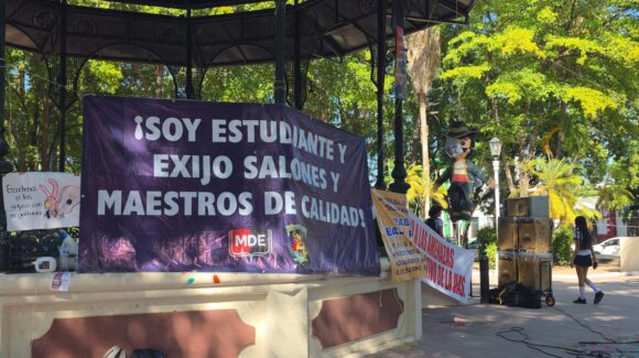 Tras manifestación de estudiantes en Culiacán, la UAS se dijo abierta al diálogo para atender las demandas
