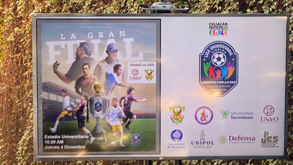 uas y uadeo por el titulo de liga de futbol universitaria