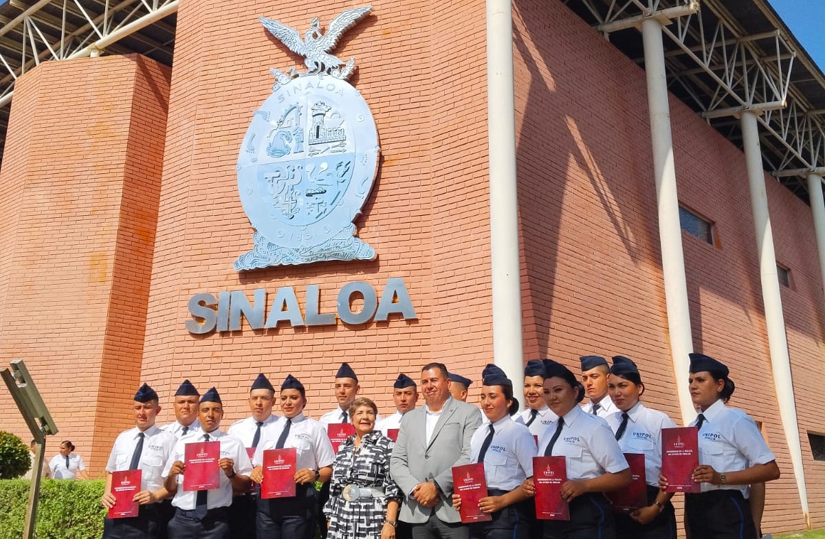 Se gradúan nuevos policías que se sumarán a la corporación en Guasave