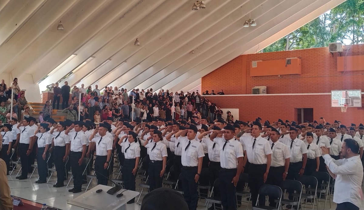 Se gradúan nuevos policías que se sumarán a la corporación en Guasave
