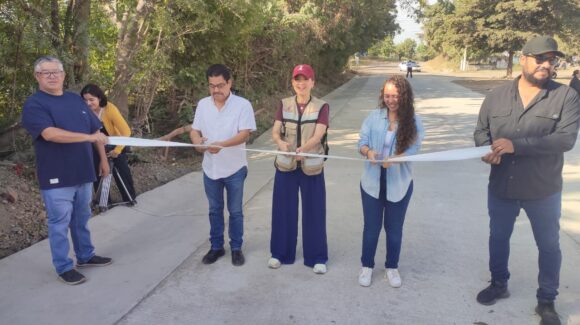 Con 1.42 mdp, inauguran la rehabilitación del vado Camino al Conchi en Mazatlán, Sinaloa
