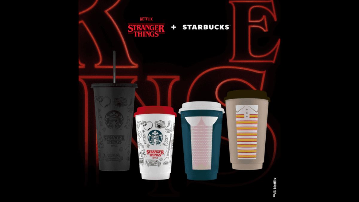 Vasos de Stranger Things de Starbucks