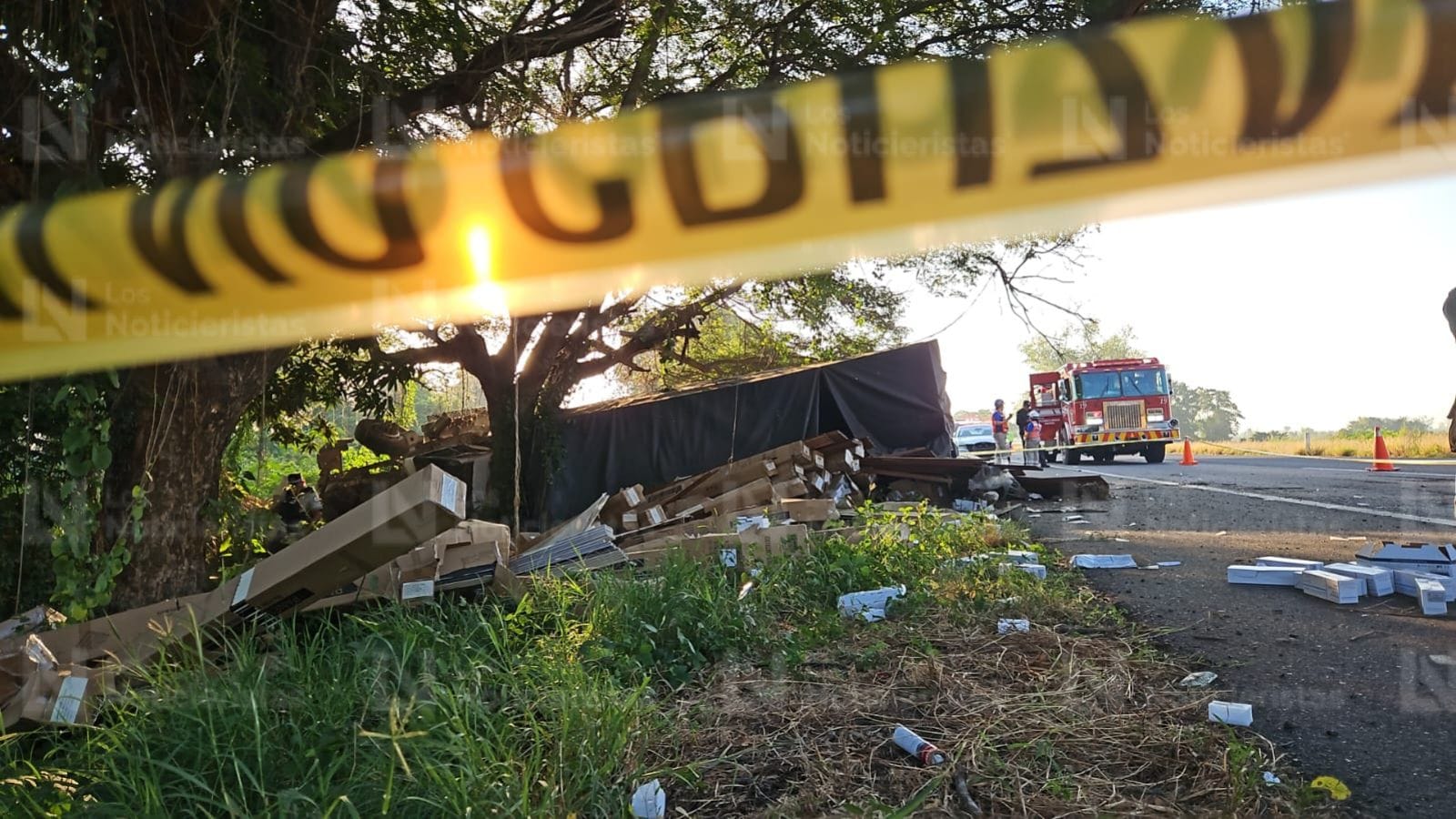 volcadura de camion en la maxipista culiacan mazatlan deja un fallecido