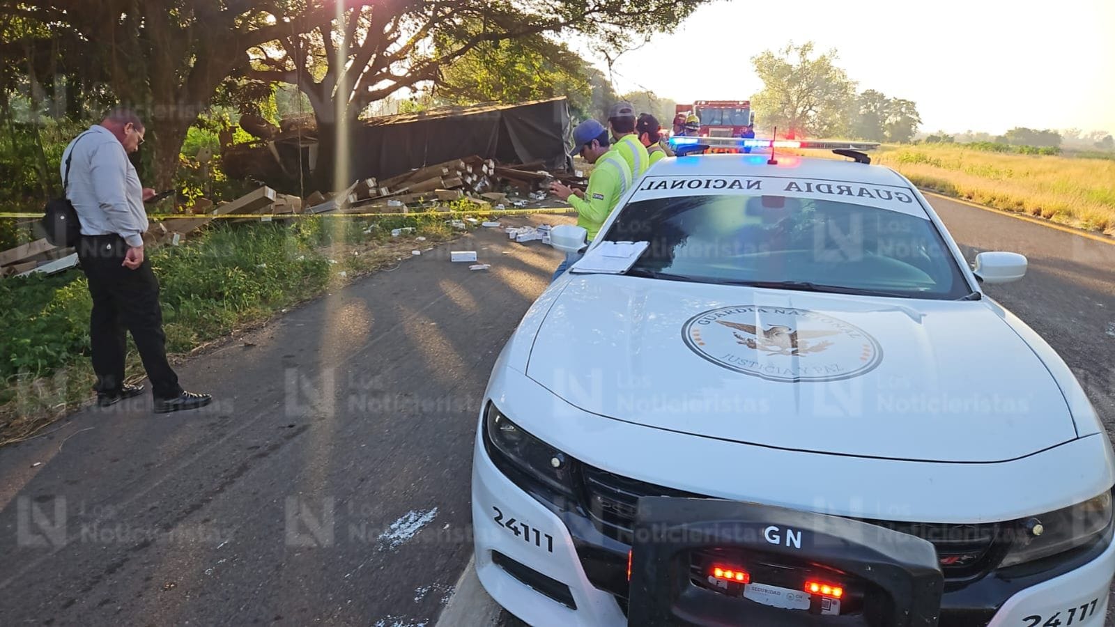 volcadura de camion en la maxipista culiacan mazatlan deja un fallecido