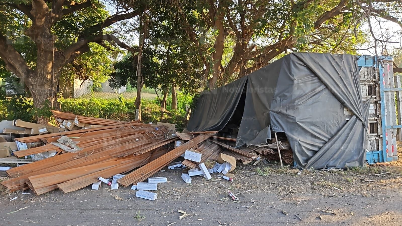 volcadura de camion en la maxipista culiacan mazatlan deja un fallecido
