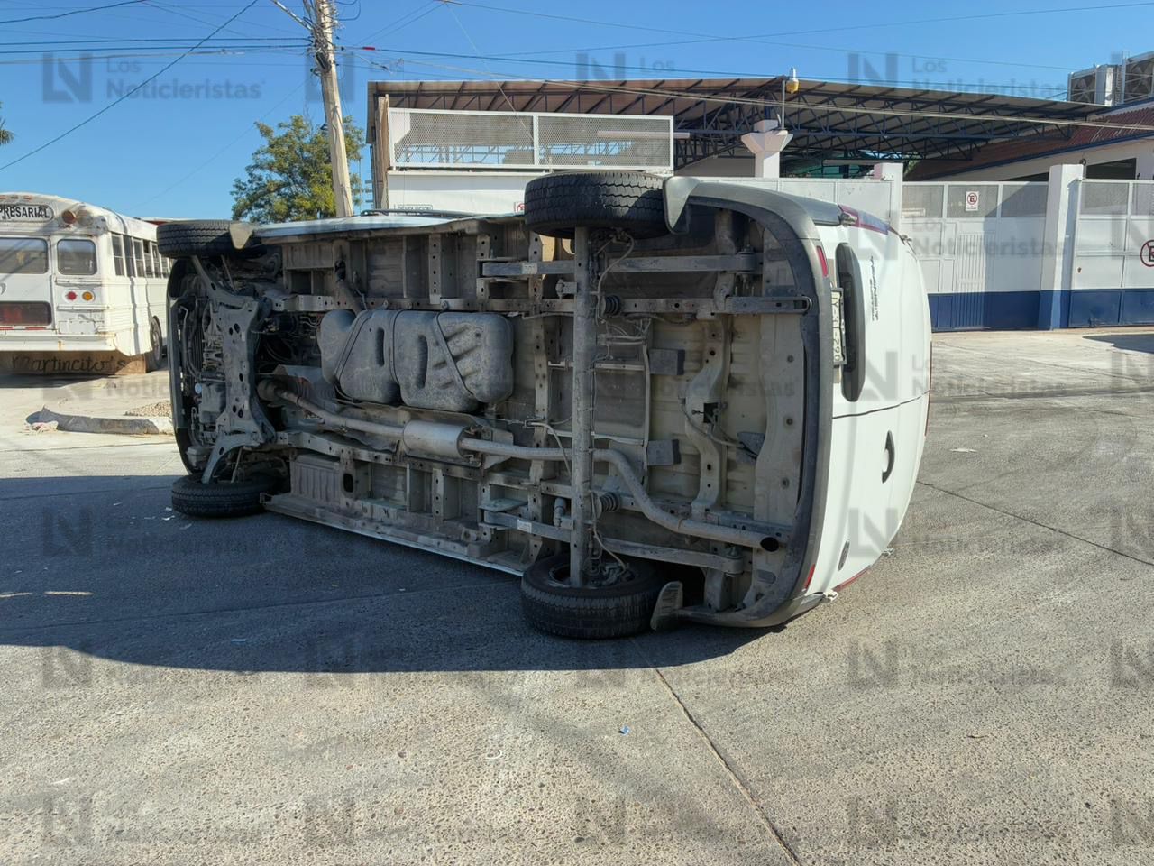 volcadura en los mochis