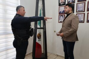 Wilfrido Peñuelas asume la dirección de Seguridad Pública y Tránsito de Elota