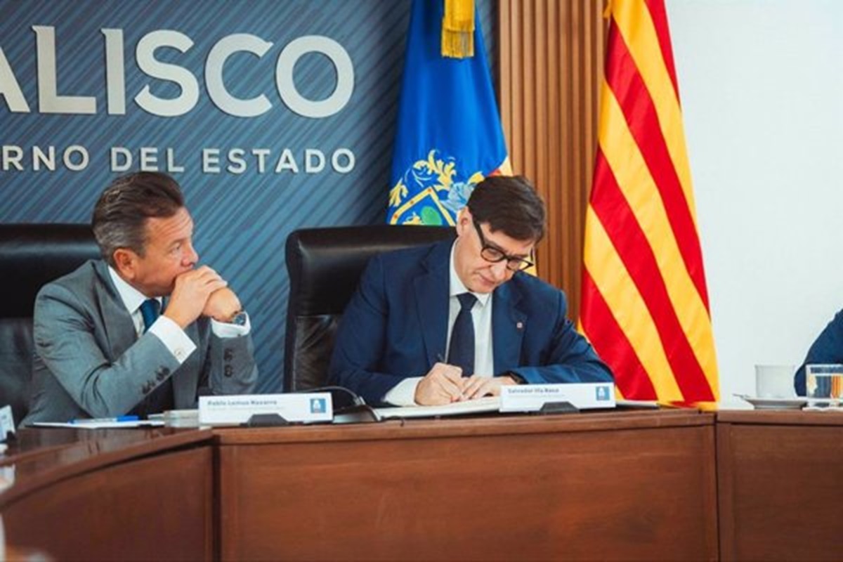 Acuerdo entre Jalisco y Cataluña, vuelo directo