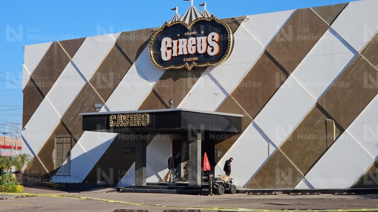 Casino Gran Circus en culiacan fue objeto de actos vandalicos