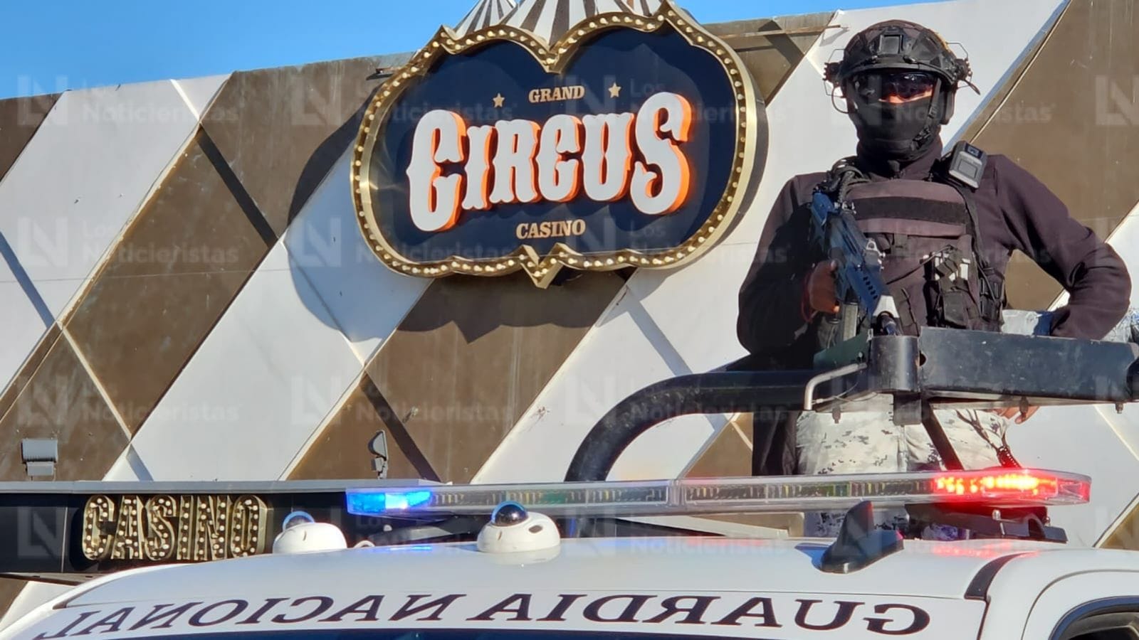 Casino Gran Circus en culiacan fue objeto de actos vandalicos