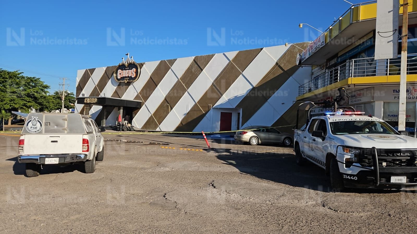 Casino Gran Circus en culiacan fue objeto de actos vandalicos