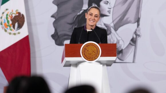 “Estuvo mal ese espectáculo” Sheinbaum condena la violencia presentada el día de ayer en el Congreso de CDMX