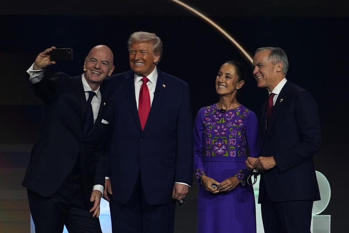Claudia Sheinbaum, en el Sorteo de la Copa Mundial 2026 2