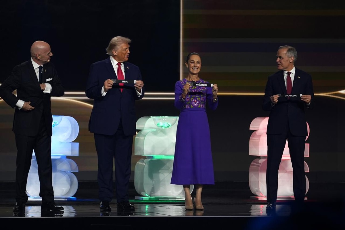 Claudia Sheinbaum, en el Sorteo de la Copa Mundial 2026 3