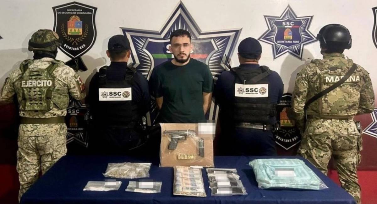 Detienen a “El H” o “El Danone”, jefe del CJNG en Tulum y Playa del Carmen