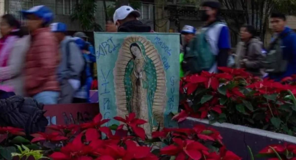 Día de la Virgen de Guadalupe; cierres viales en CDMX por llegada masiva de peregrinos a la Basílica de Guadalupe