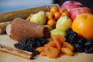 Ingredientes para ponche de frutas