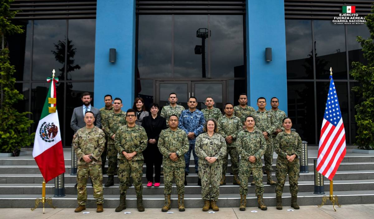 México y EE.UU. coordinan acciones militares para reforzar la seguridad del Mundial 2026