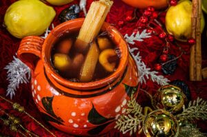 Ponche de frutas preparado