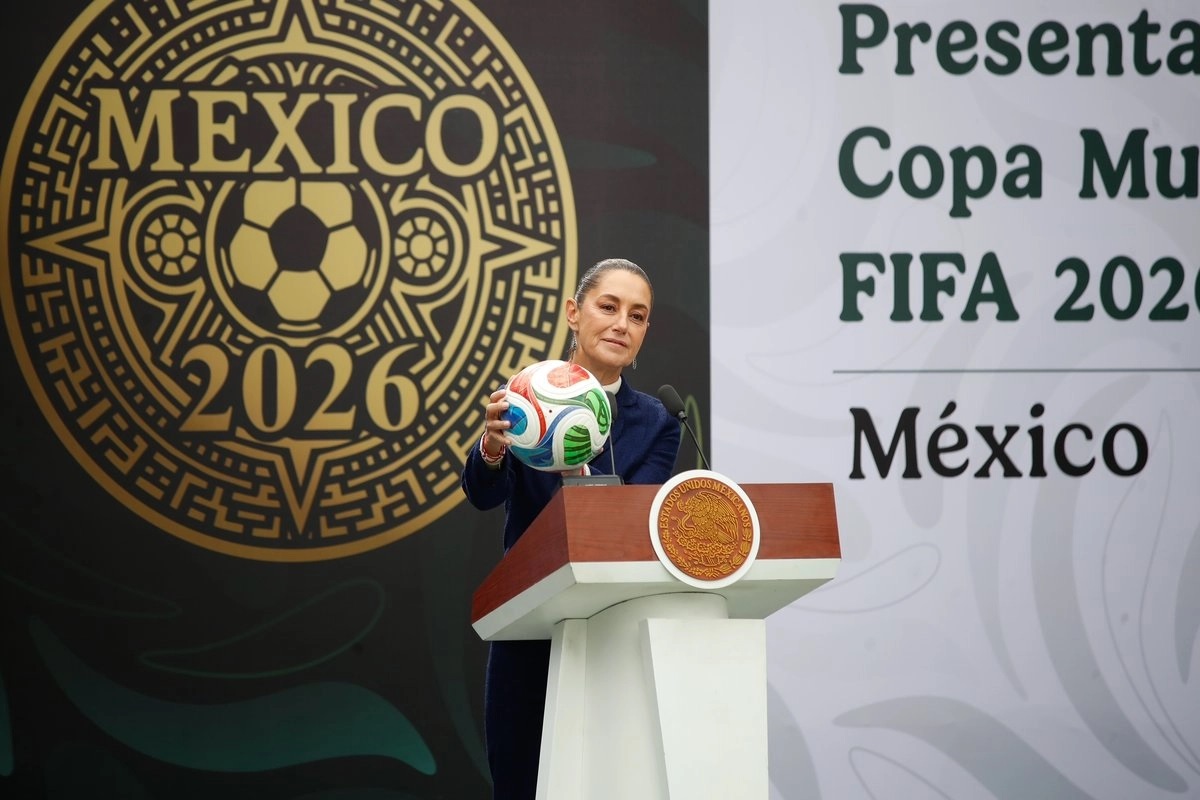 Sheinbaum asistirá al sorteo de la Copa Mundial 2026