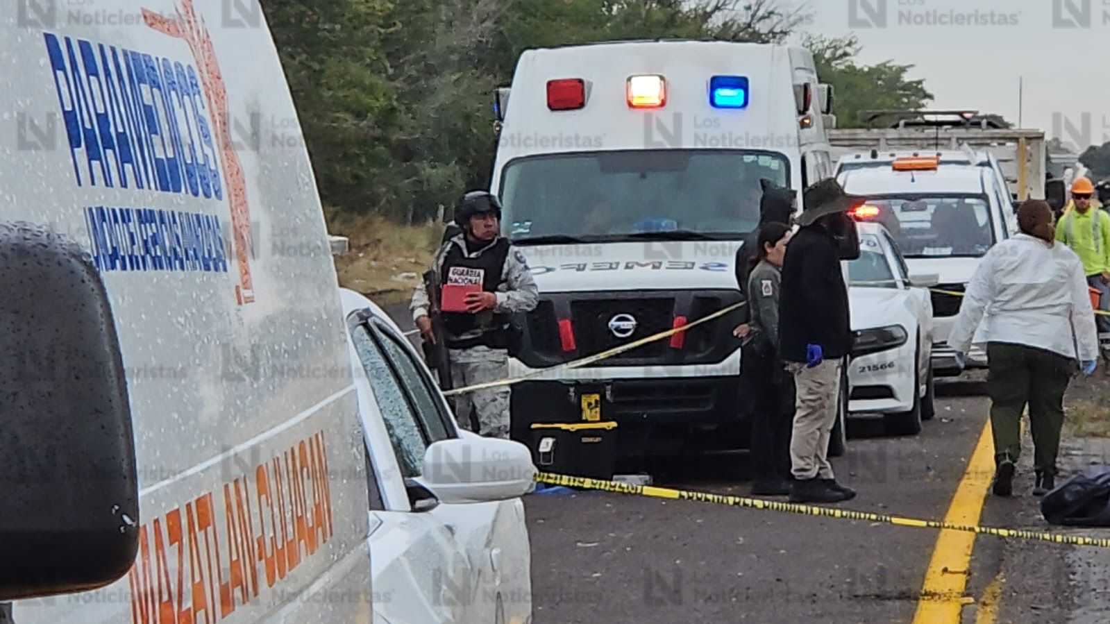 Accidente en la Maxipista Culiacán-Mazatlán