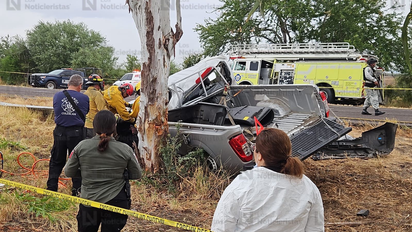 Accidente en la Maxipista Culiacán-Mazatlán