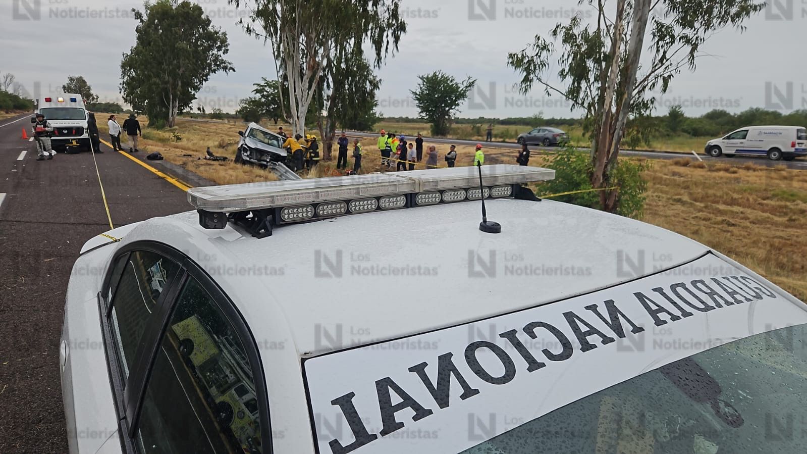 Accidente en la Maxipista Culiacán-Mazatlán