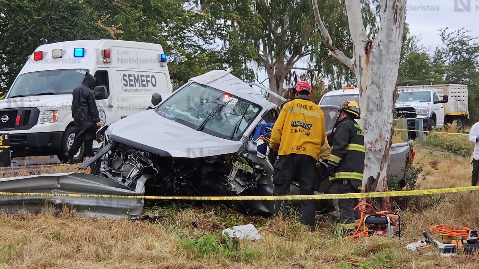 Accidente en la Maxipista Culiacán-Mazatlán