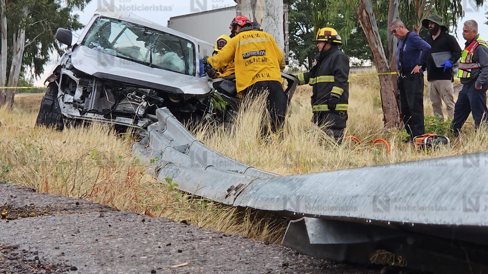 Accidente en la Maxipista Culiacán-Mazatlán