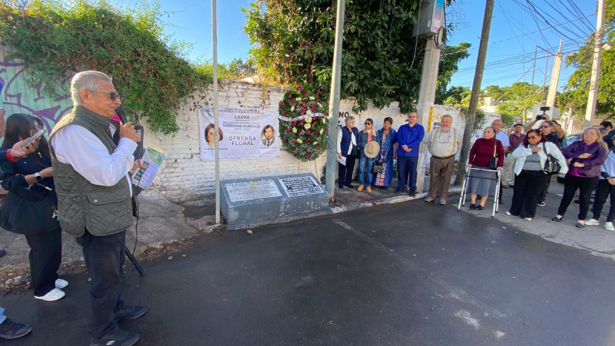 activistas rinde homenaje a norma corona y jesus michel jacobo