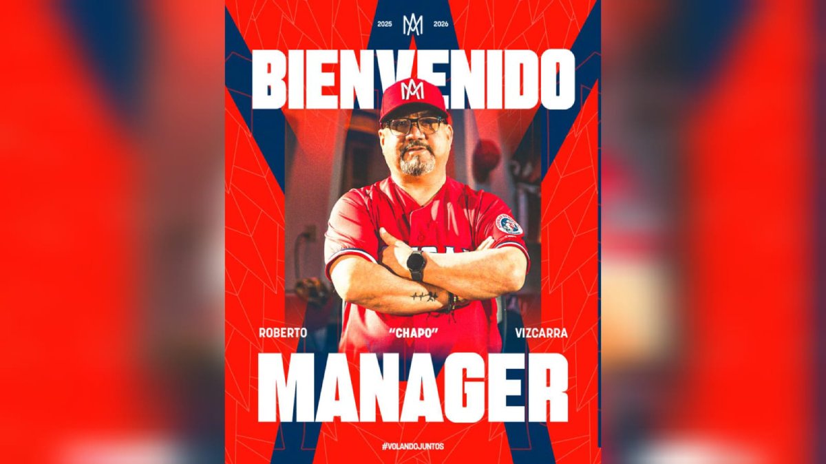 aguilas de mexicali anuncia a roberto vizcarra como su nuevo manager