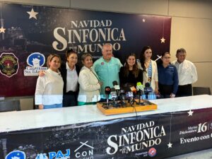 Anuncian el concierto "Navidad sinfónica por el mundo" en el CUM de Los Mochis