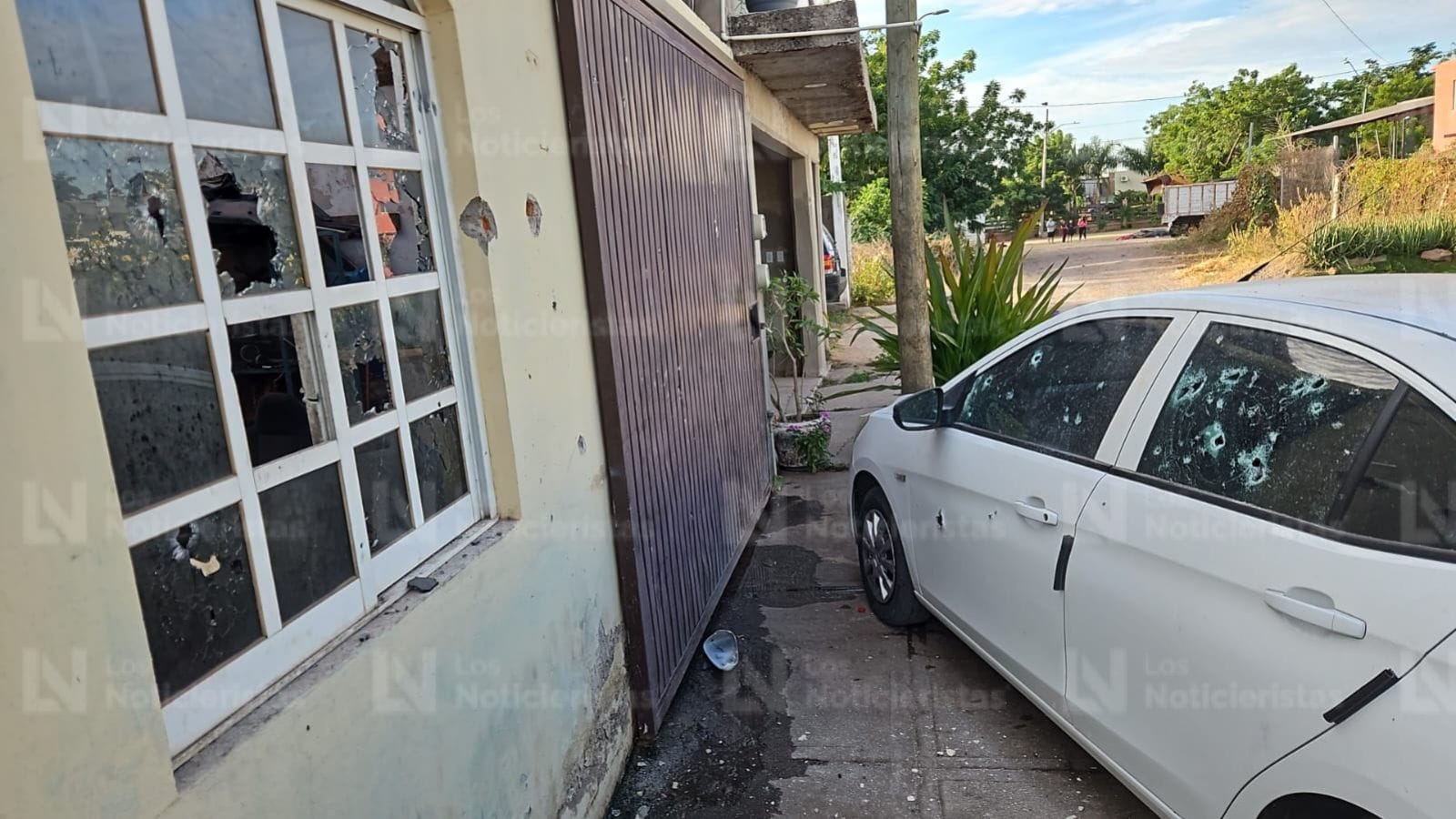 aparece segunda casa baleada en santa fe culiacan