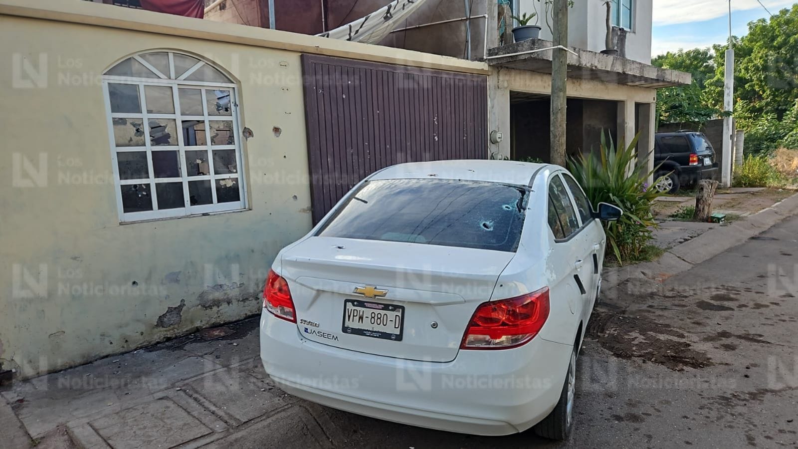 aparece segunda casa baleada en santa fe culiacan
