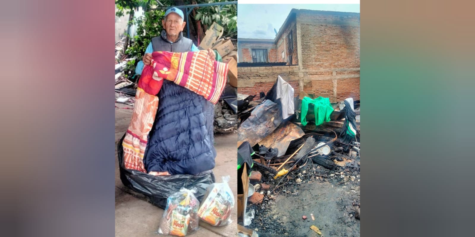 DIF Ahome apoya a familia afectada por incendio en colonia 72 de Los Mochis