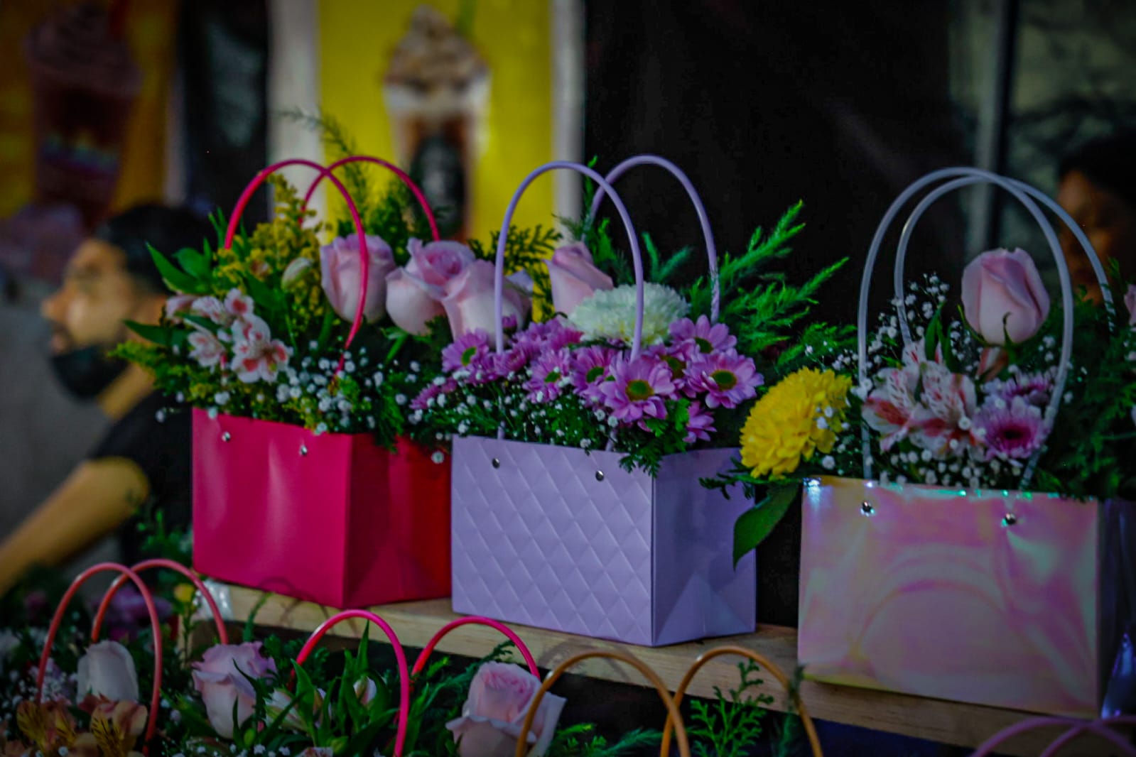 Arreglo floral de venta en la Lomita de Culiacán