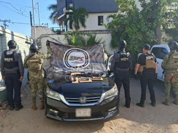 aseguramiento de las autoridades en mazatlan
