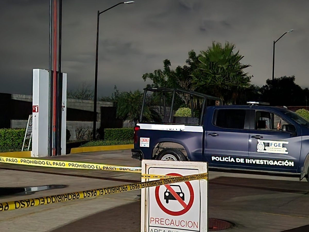 Asesinan a hombre en oficinas de gasolinera en Mezquitita, en Imala, en Culiacán